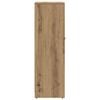 vidaXL Badschrank Artisan-Eiche 30x30x95 cm Holzwerkstoff
