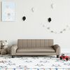 vidaXL Kindersofa Cappuccino 90x53x30 cm Kunstleder