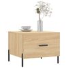 vidaXL Couchtische 2 Stk. Sonoma-Eiche 50x50x40 cm Holzwerkstoff