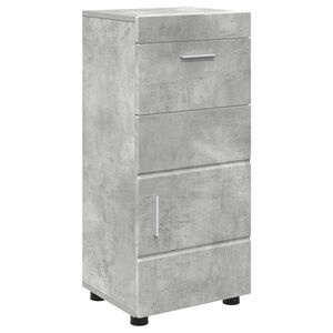 vidaXL Badezimmerschrank-Set TULUM Beton Grau 37 x 31,5 x 82 cm