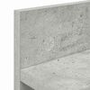 vidaXL Wandmontierter nachttisch Beton Grau 40 x 10,5 x 18 cm