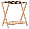 vidaXL Gep&auml;ckablage 68x38x58 cm Bambus