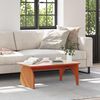 vidaXL Couchtisch Wachsbraun 80 x 50 x 31 cm Massivholz Kiefer