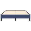 vidaXL Bettgestell ohne Matratze Blau 120x200 cm Stoff