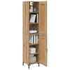 vidaXL Highboard Artisan-Eiche 34,5 x 34 x 180 cm Holzwerkstoff
