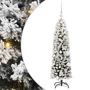 vidaXL K&uuml;nstlicher Weihnachtsbaum mit 150 LEDs mit St&auml;nder Gr&uuml;n 120 cm