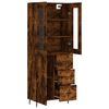 vidaXL Highboard R&auml;uchereiche 69,5x34x180 cm Holzwerkstoff