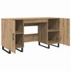 vidaXL Schreibtisch Artisan-Eiche 140 x 50 x 75 cm Holzwerkstoff