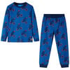 Kinderpyjama mit Langen &Auml;rmeln Petrolblau 128