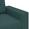 vidaXL Loveseat Sofa Dunkelgr&uuml;n 160x77x82 cm Stoff