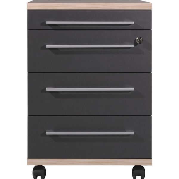 Germania Rollschrank Duo 42&times;45&times;60 cm Anthrazit