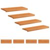 vidaXL Treppenstufen 8 stk. 70 x 30 x 2 cm Hellbraun Massivholz Buche