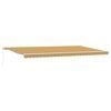 vidaXL Ausziehbare Markise Mehrfarbig 600 x 350 cm