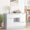 vidaXL Sideboard mit Schubladen Weiß 100 x 30 x 65,6 Holzwerkstoff