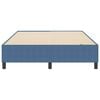 vidaXL Plattformbettgestell Blau 140 x 190 cm Stoff