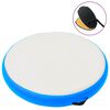 vidaXL Aufblasbares Gymnastik-Kissen mit Pumpe 100x100x10 cm PVC Blau
