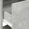 vidaXL Nachttische mit Schublade 2 Stk. Betongrau 51x31x47 cm