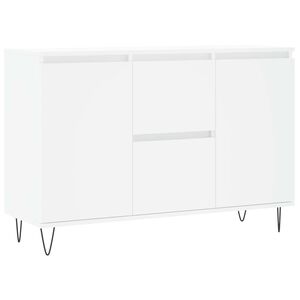 vidaXL Sideboard Wei&szlig; 101,5x35x70 cm Holzwerkstoff