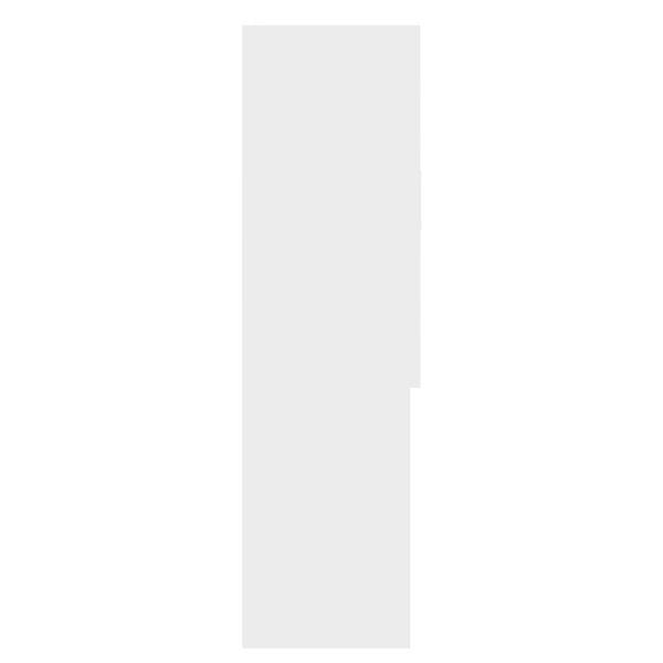 vidaXL Waschmaschinenschrank Weiß 70,5x25,5x90 cm