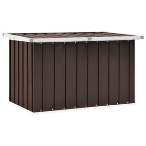 vidaXL Garten-Aufbewahrungsbox Braun 109 x 67 x 65 cm