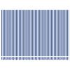 vidaXL Einziehbare Markise Blau und Wei&szlig; 450 x 300 cm