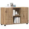 vidaXL Sideboard Artisan-Eiche 88,5 x 30,5 x 55,5 cm Holzwerkstoff