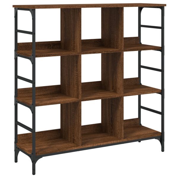 vidaXL Sideboard Braun Eichen-Optik 102x32x103,5 cm Holzwerkstoff