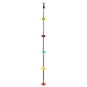 vidaXL Kletterseil Mehrfarbig 10,5 x 10,5 x 201 cm Polyester