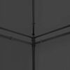 vidaXL Pavillon mit Vorhängen 600x298x270 cm Anthrazit