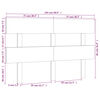 vidaXL Kopfteil Honigbraun 154x3x81 cm Massivholz Kiefer