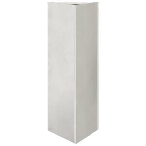 vidaXL Pflanzk&uuml;bel Dreieckig 30x26x75 cm Edelstahl