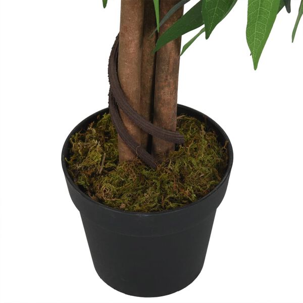 vidaXL Mangobaum K&uuml;nstlich 450 Bl&auml;tter 120 cm Gr&uuml;n