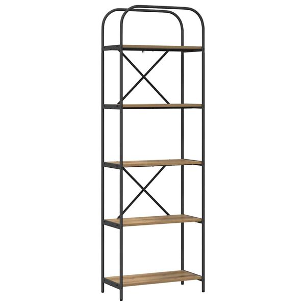 vidaXL B&uuml;cherregal Artisan-Eiche 60 x 30 x 183 cm Holzwerkstoff