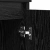vidaXL Sideboards 2 pcs Schwarz Eichen-Optik 60 x 35 x 70 cm