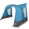 vidaXL Caravan Zelt mit Dach mit Speicher Blau 252 x 245 x 245 cm