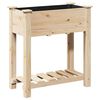 vidaXL Garten-Pflanzgef&auml;&szlig; Beige 71 x 37 x 76,5 cm
