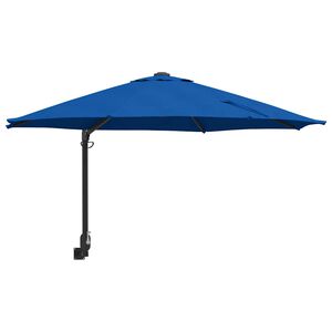 vidaXL Gartensonnenschirm 248 x 248 x 148 cm Polyester und Stahl
