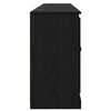 vidaXL Sideboards 3 pcs Schwarze Eiche 210 x 35,5 x 67,5 cm