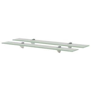 vidaXL Schweberegale 2 Stk. Glas 70x20 cm 8 mm