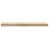 vidaXL Fensterb&auml;nke 2 Stk. Unbehandelt 90x15x2 cm Massivholz Eiche