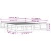 vidaXL Massivholzbett Honigbraun 120x200 cm