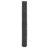 vidaXL Unkrautvlies Schwarz 1x50 m PP