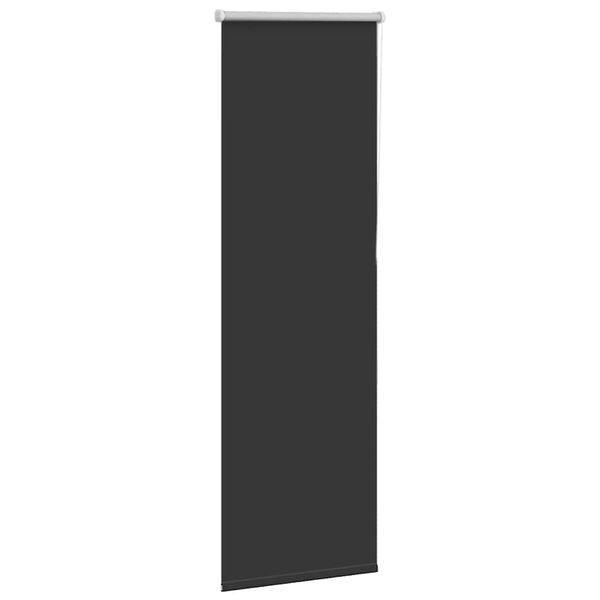 vidaXL Verdunkelungsrollo Schwarz 45x175 cm Stoffbreite 40,7 cm