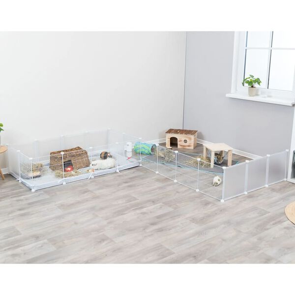 TRIXIE Indoor-Freilaufgehege f&uuml;r Nagetiere 140x35x70 cm Wei&szlig;