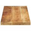 vidaXL Tischplatte 70x20x2,5 cm Rechteckig Raues Massivholz Mango