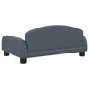 vidaXL Kindersofa Dunkelgrau 70x45x30 cm Stoff