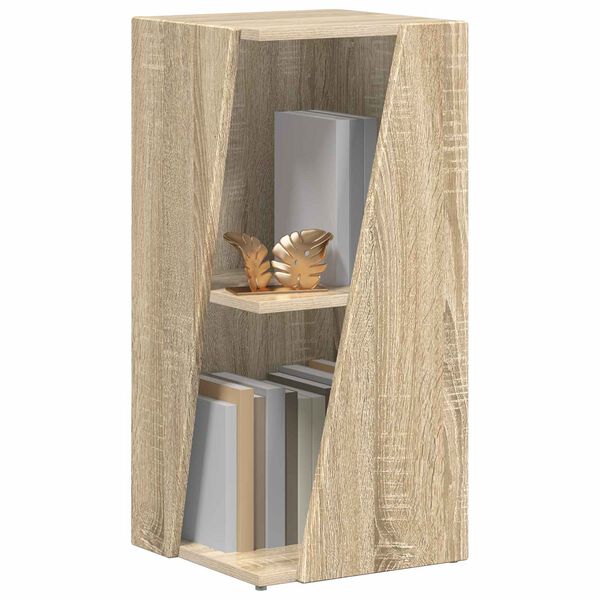 vidaXL Seitenregal Sonoma-Eiche 33 x 32 x 70,5 cm Holzwerkstoff