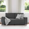 vidaXL Sofa Grau 180 x 80 x 84 cm Stoff
