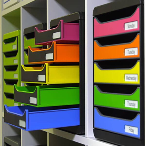 Exacompta Big-Box Plus Schubladenbox Harlequin mit 5 Laden