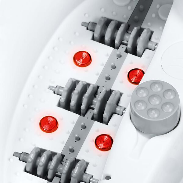 Beurer Relax-Fu&szlig;bad FB 50 390 W Wei&szlig; und Grau